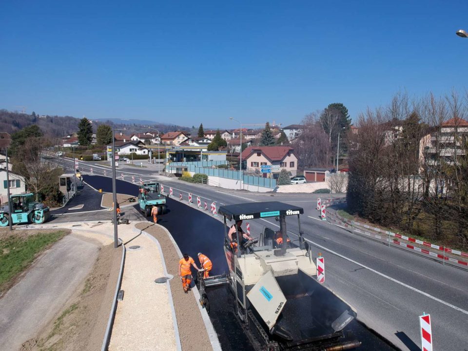 Réfection Rte de Lausanne et Cossonay Penthalaz