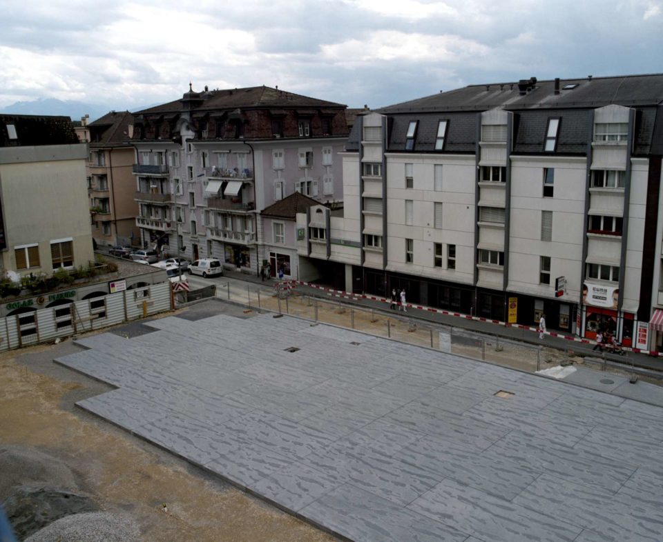 Réfection de la place du Marché Renens